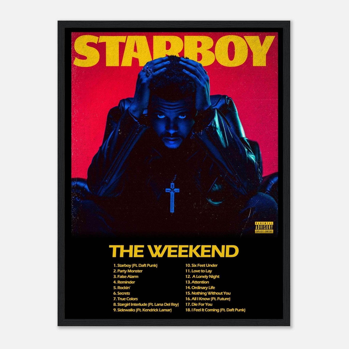 Starboy The Weeknd - Go4Posters