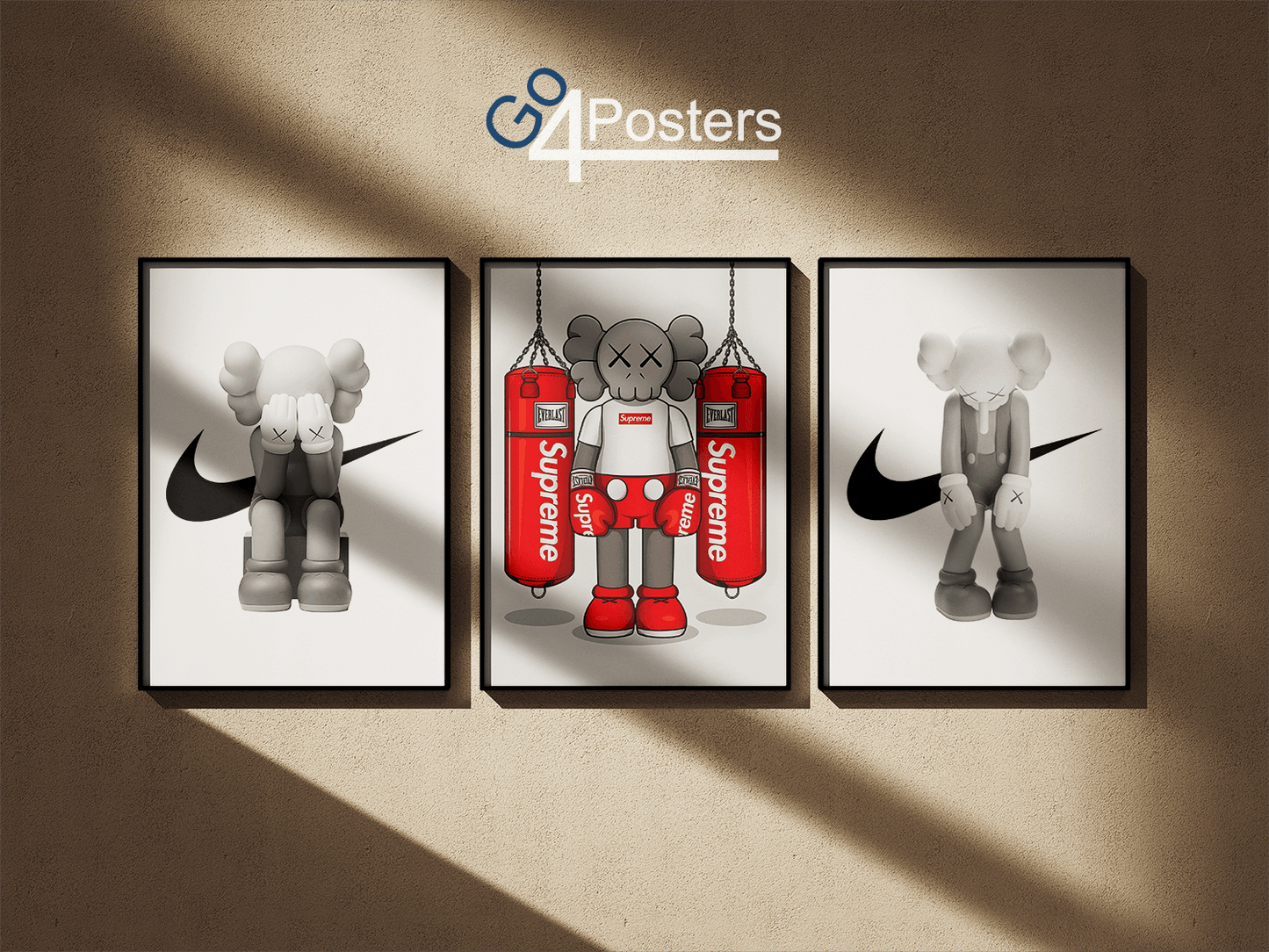 KAWS x Nike no.4 - Go4Posters