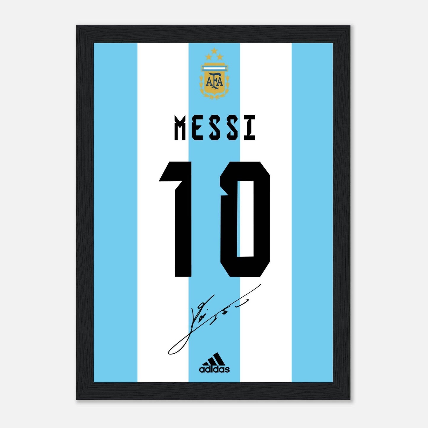 Lionel Messi Jersey Art, Argentina - Go4Posters