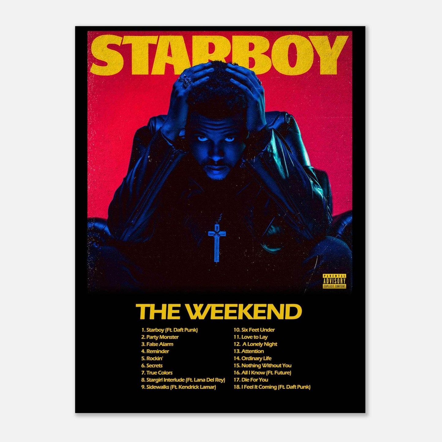 Starboy The Weeknd - Go4Posters