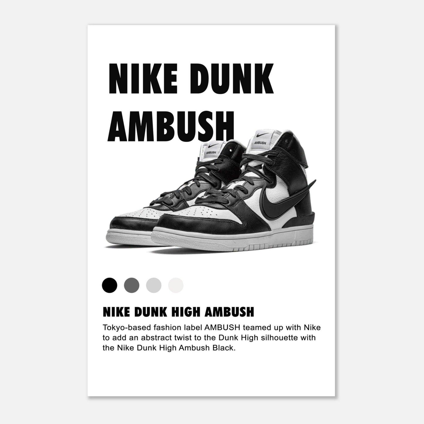 Nike Dunk Ambush -Poster - Go4Posters