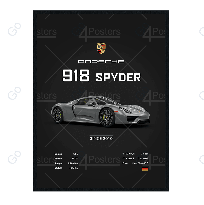 Porsche 918 Spyder - Go4Posters