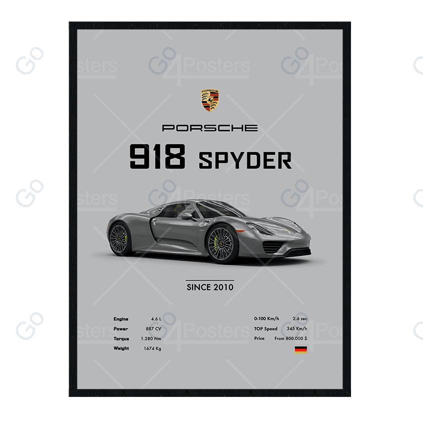 Porsche 918 Spyder - Go4Posters