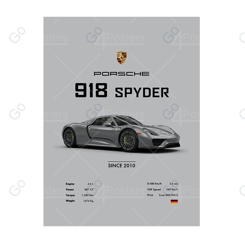 Porsche 918 Spyder - Go4Posters