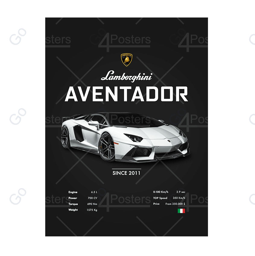 Lamborghini Aventador - Go4Posters