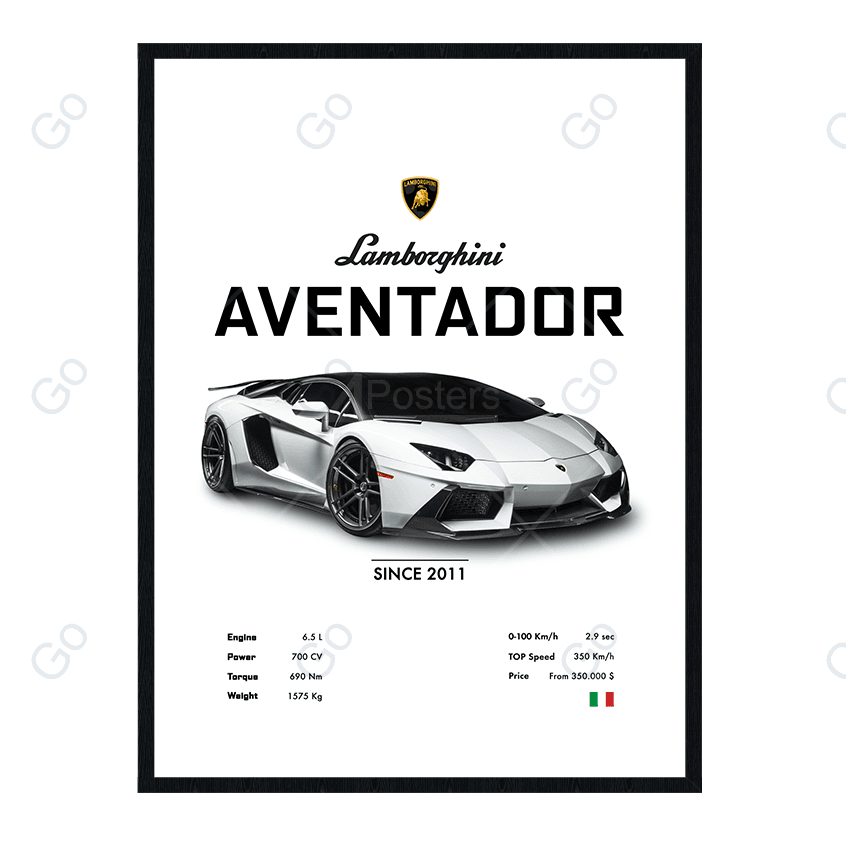 Lamborghini Aventador - Go4Posters