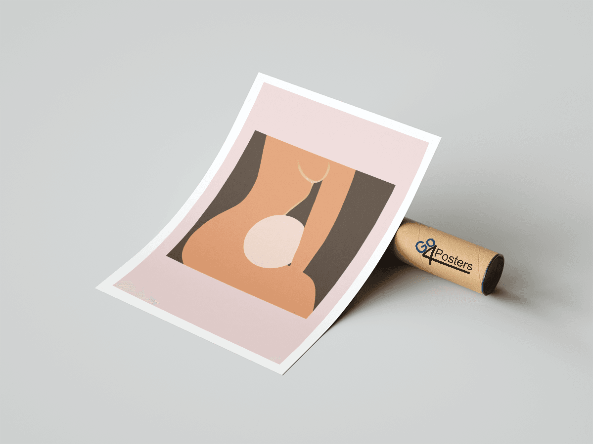 Body in profile illustration - Go4Posters