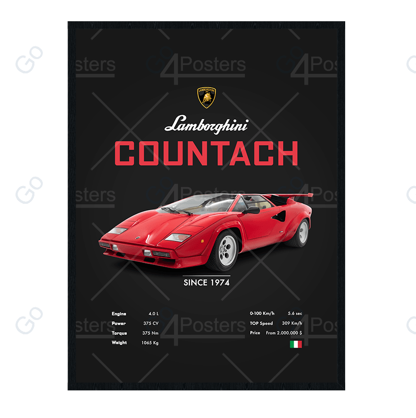Lamborghini Countach - Go4Posters