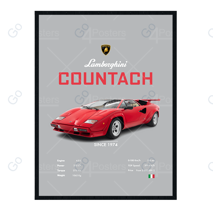 Lamborghini Countach - Go4Posters