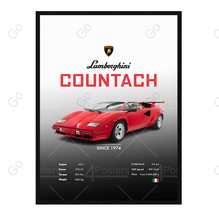 Lamborghini Countach - Go4Posters