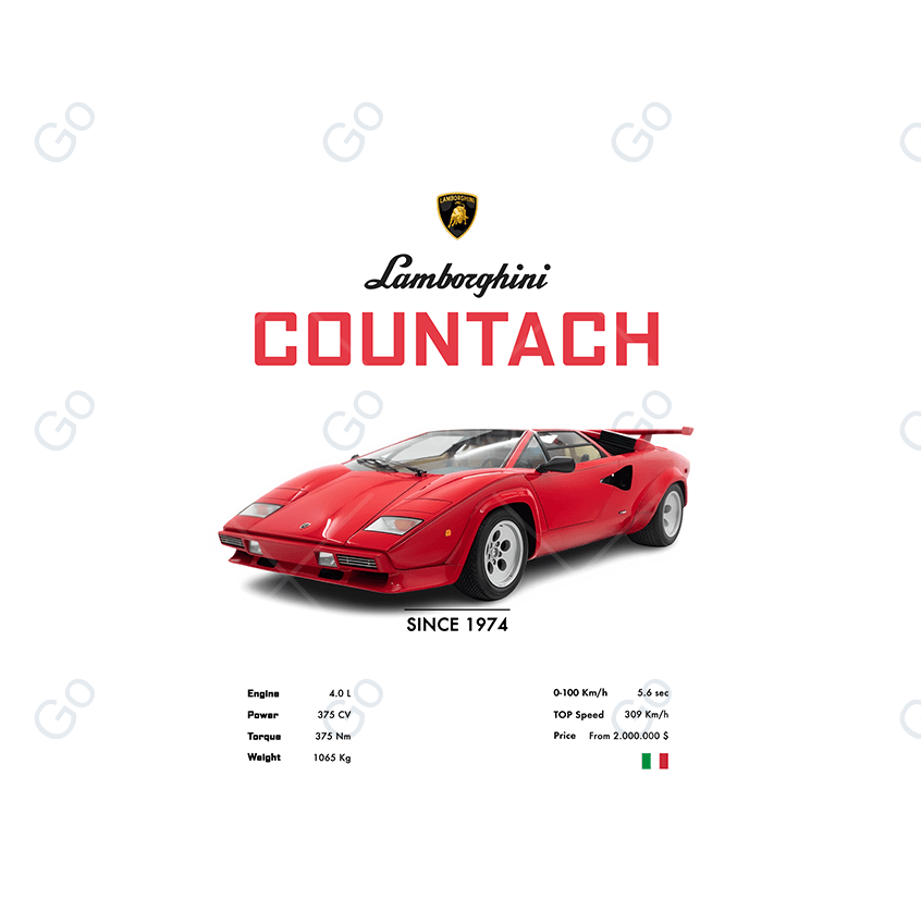 Lamborghini Countach - Go4Posters