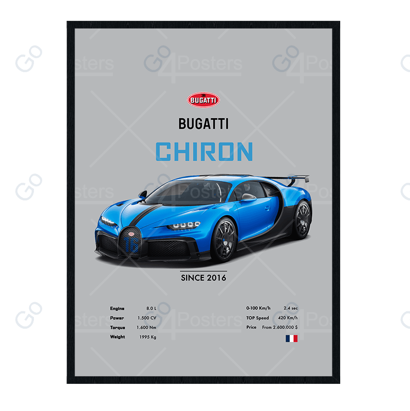 Bugatti Chiron - Go4Posters