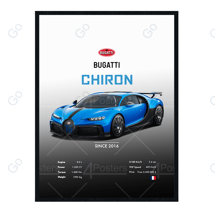 Bugatti Chiron - Go4Posters