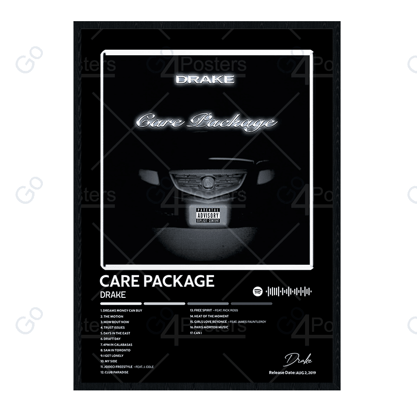 Drake - CARE PACKAGE Album Poster - Go4Posters