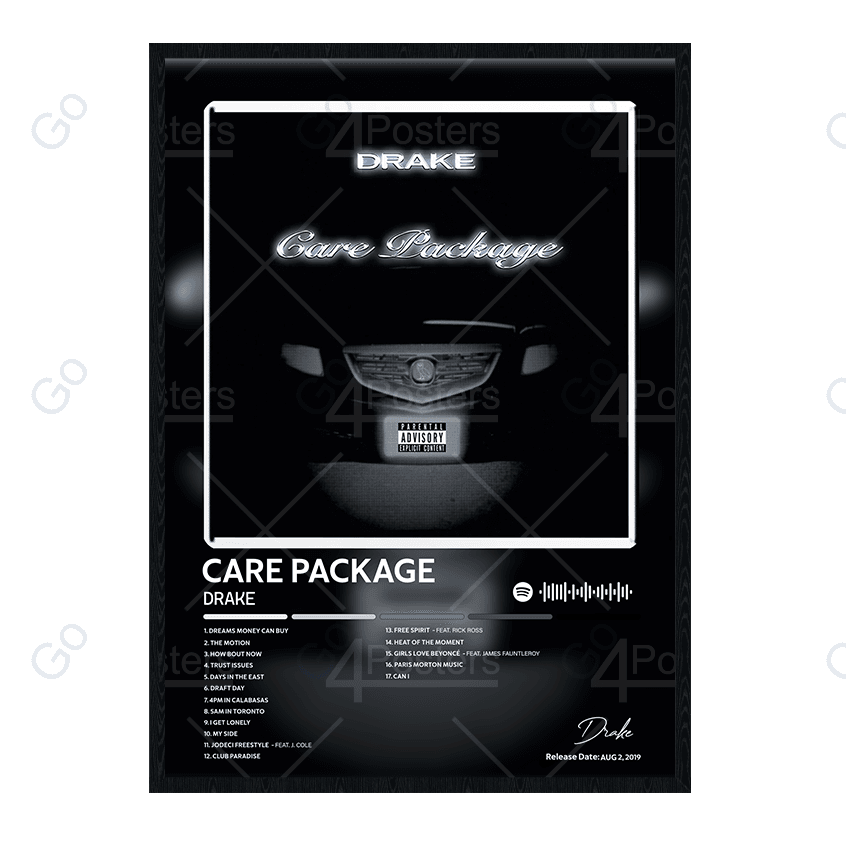 Drake - CARE PACKAGE Album Poster - Go4Posters