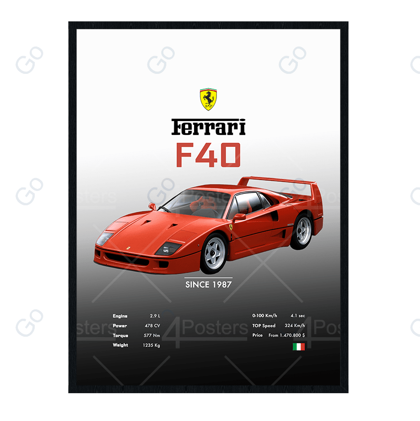 Ferrari F40 - Go4Posters