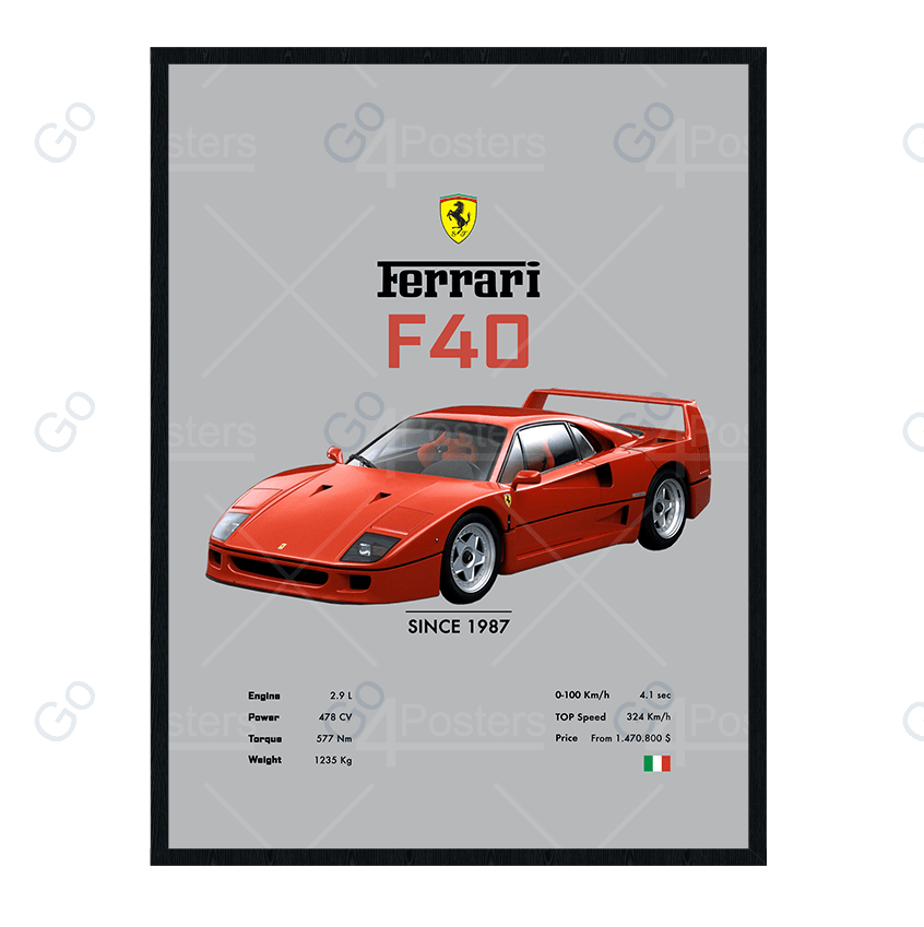 Ferrari F40 - Go4Posters