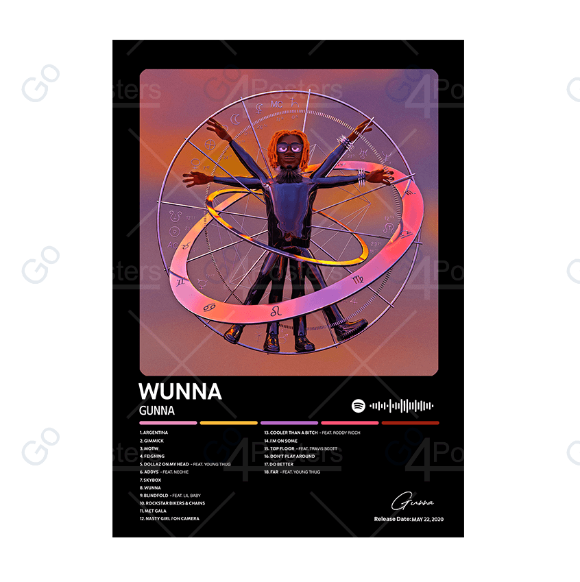 Gunna - Wunna Album Poster - Go4Posters