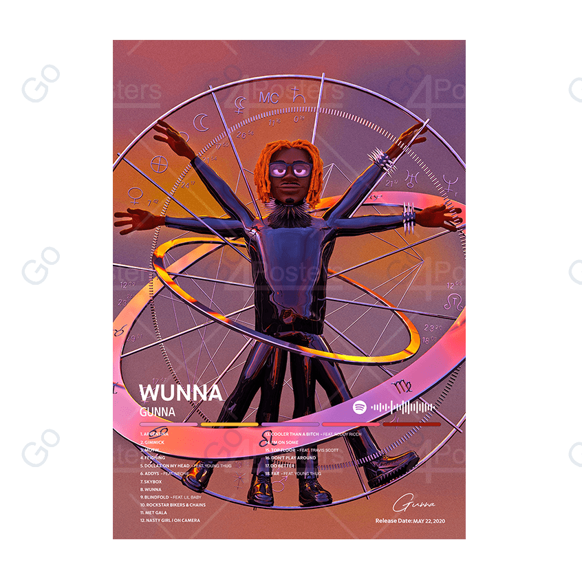 Gunna - Wunna Album Poster - Go4Posters