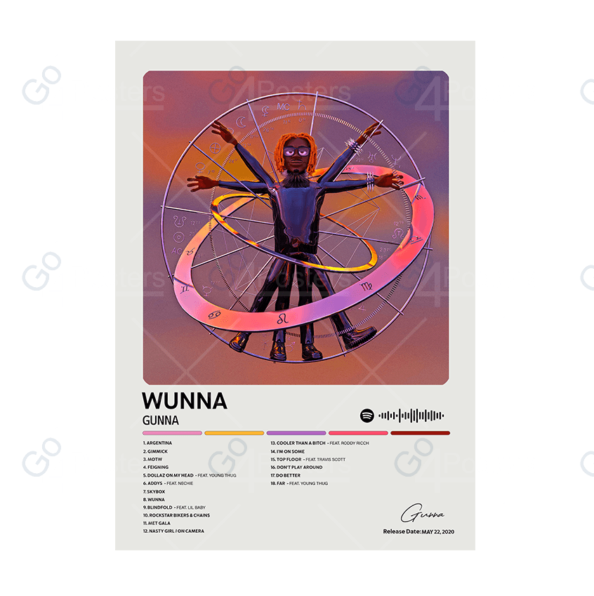 Gunna - Wunna Album Poster - Go4Posters