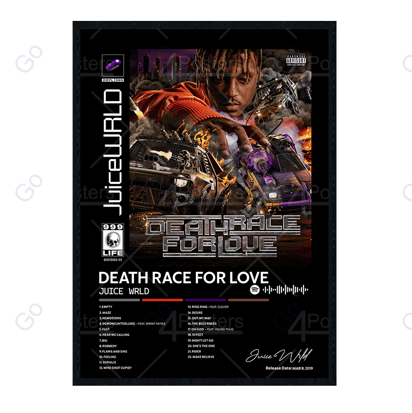 Juice Wrld- Death Race For Love Album Poster - Go4Posters