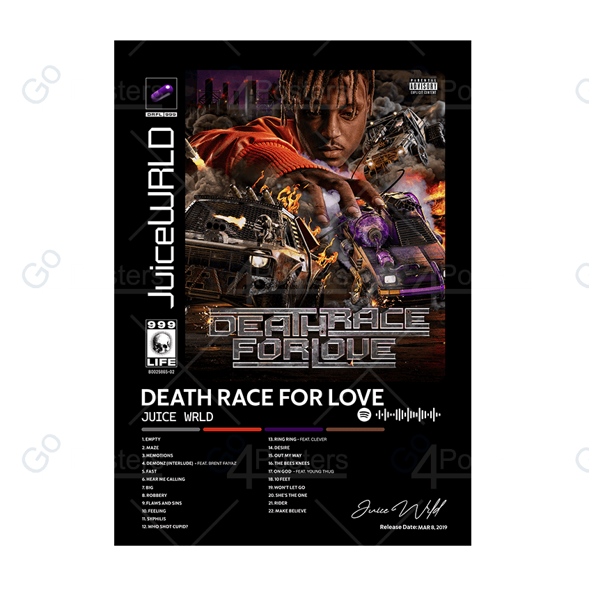 Juice Wrld- Death Race For Love Album Poster - Go4Posters