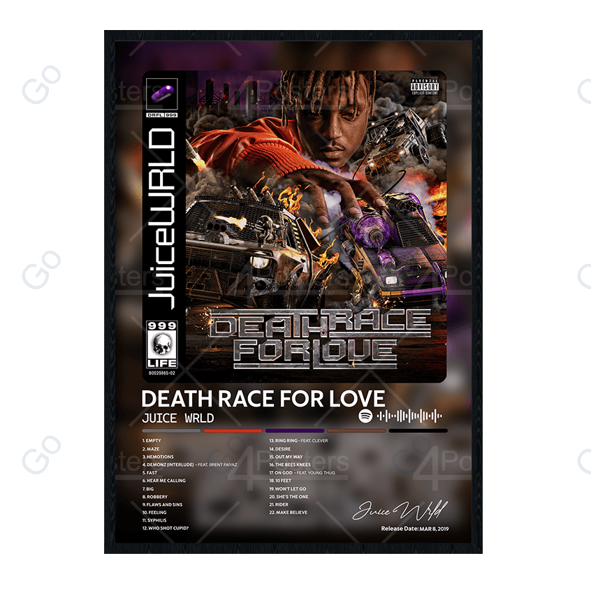 Juice Wrld- Death Race For Love Album Poster - Go4Posters