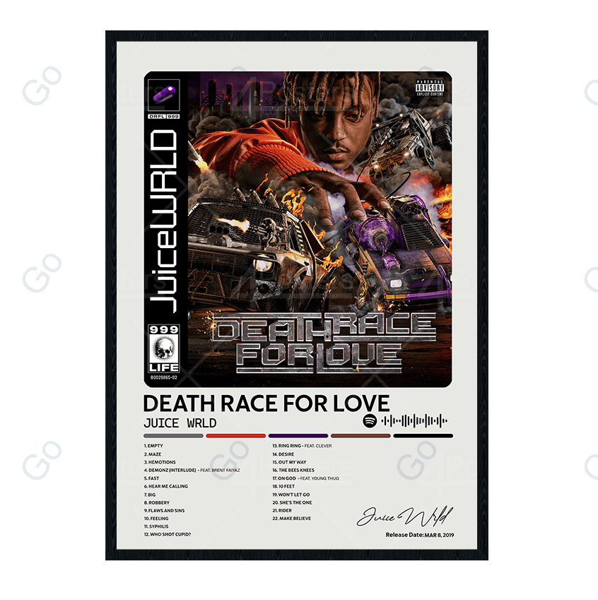 Juice Wrld- Death Race For Love Album Poster - Go4Posters