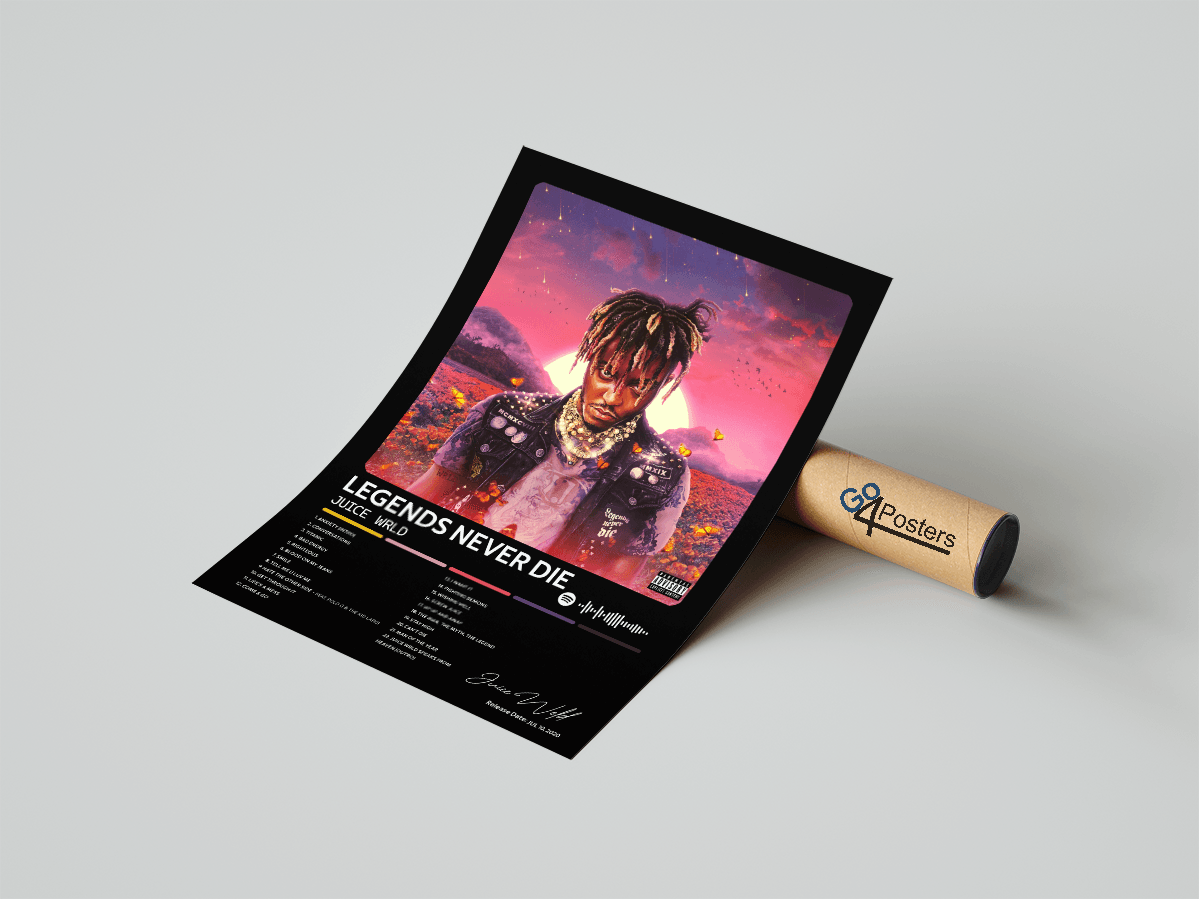 Juice Wrld - Legends Never Die Album Poster - Go4Posters