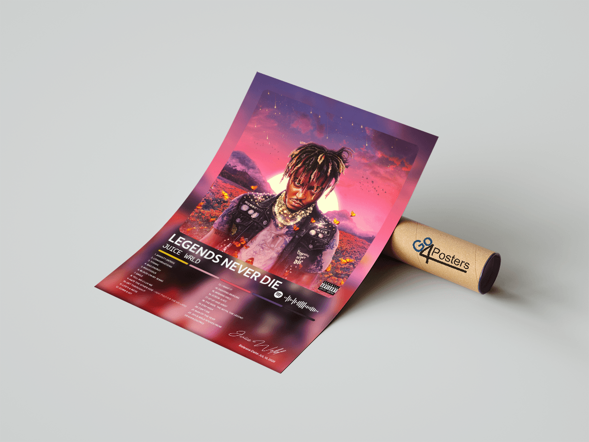 Juice Wrld - Legends Never Die Album Poster - Go4Posters