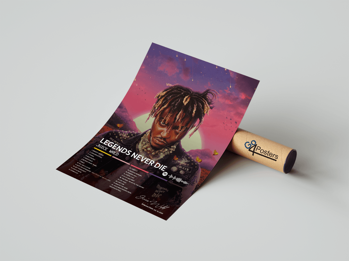 Juice Wrld - Legends Never Die Album Poster - Go4Posters