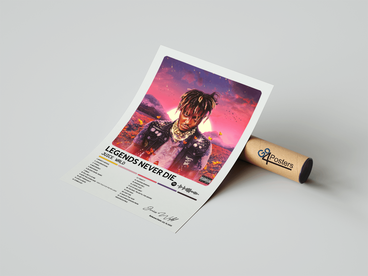 Juice Wrld - Legends Never Die Album Poster - Go4Posters