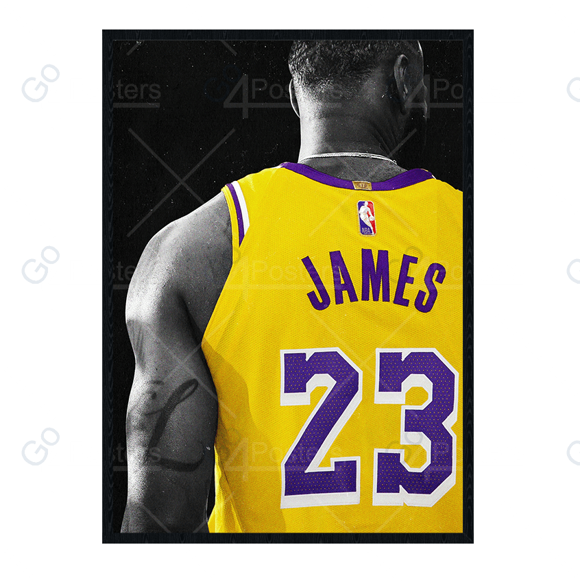 LeBron James 23 Lakers Poster - Go4Posters