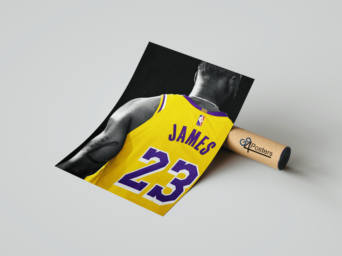 LeBron James 23 Lakers Poster - Go4Posters