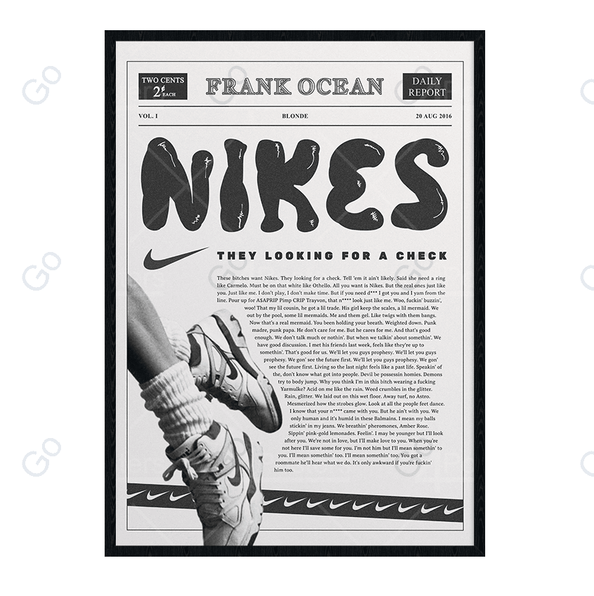 Retro Blonde Ocean Poster - Go4Posters