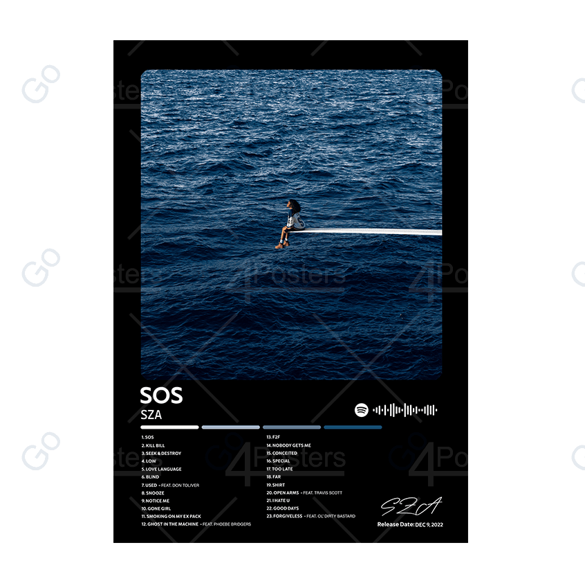 SZA - SOS Album Poster - Go4Posters