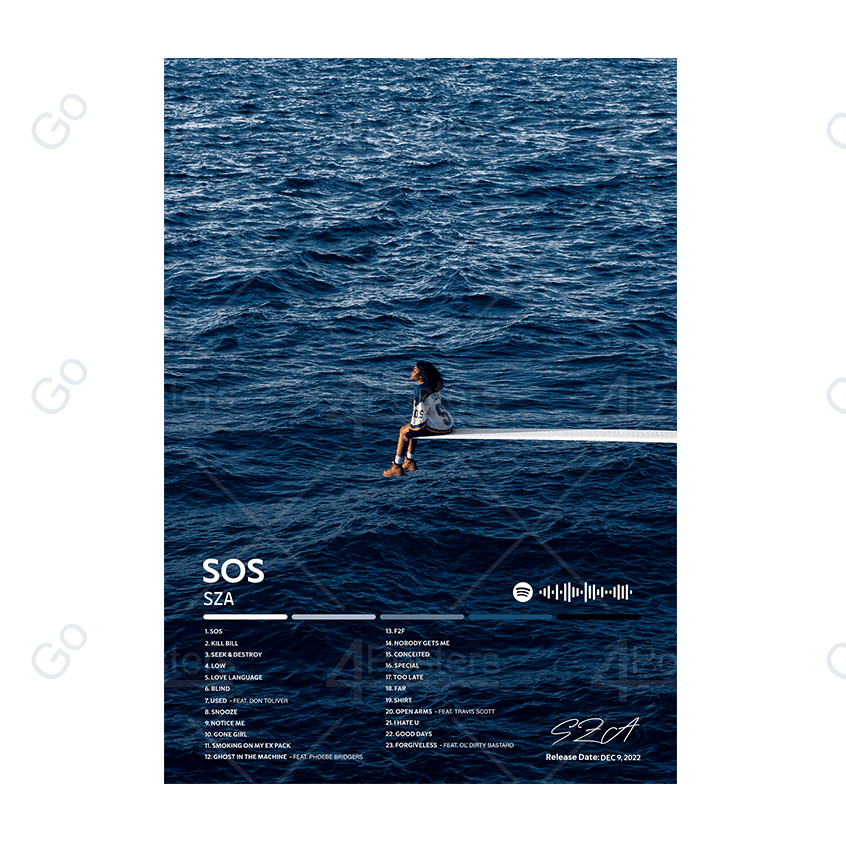 SZA - SOS Album Poster - Go4Posters
