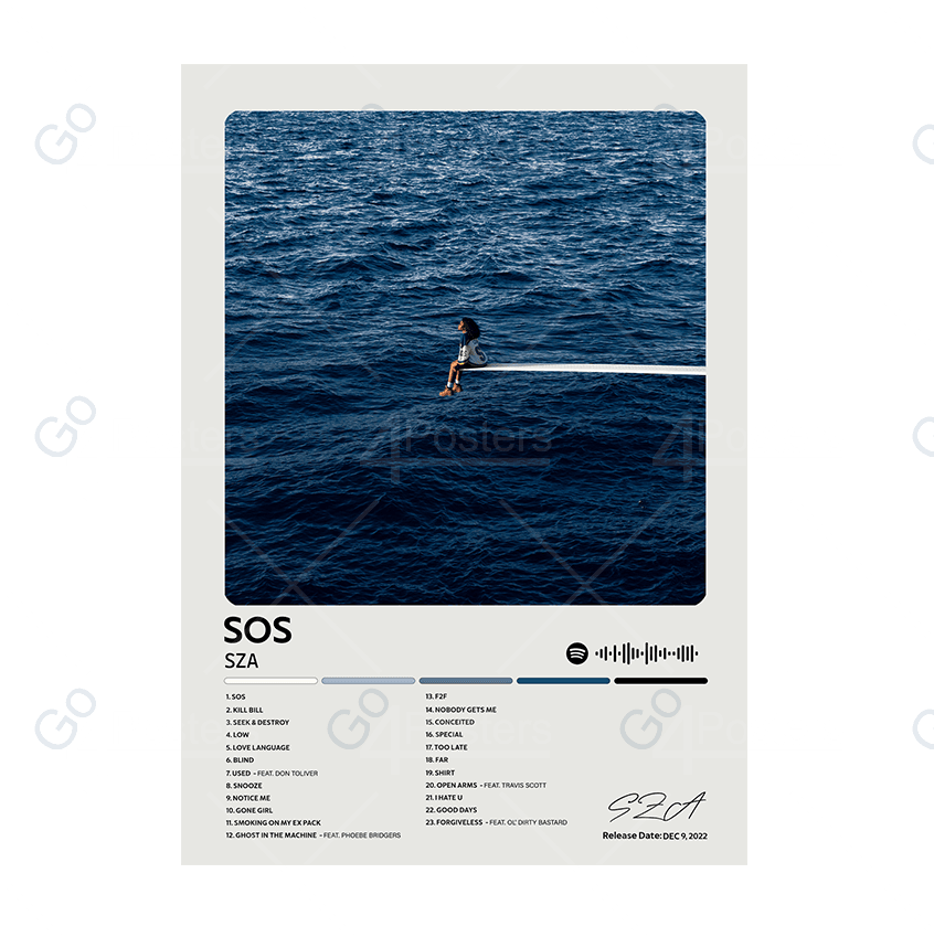 SZA - SOS Album Poster - Go4Posters