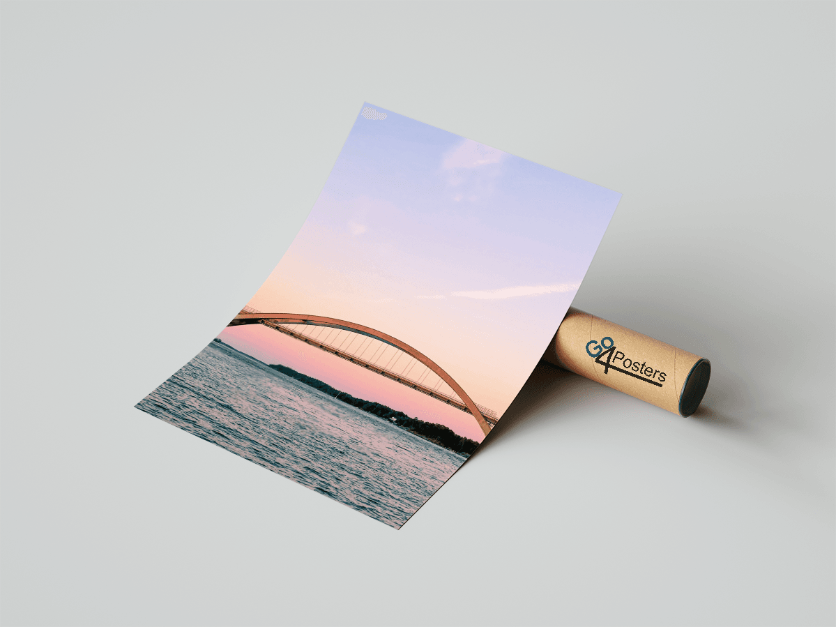 Sunset Bridge - Go4Posters