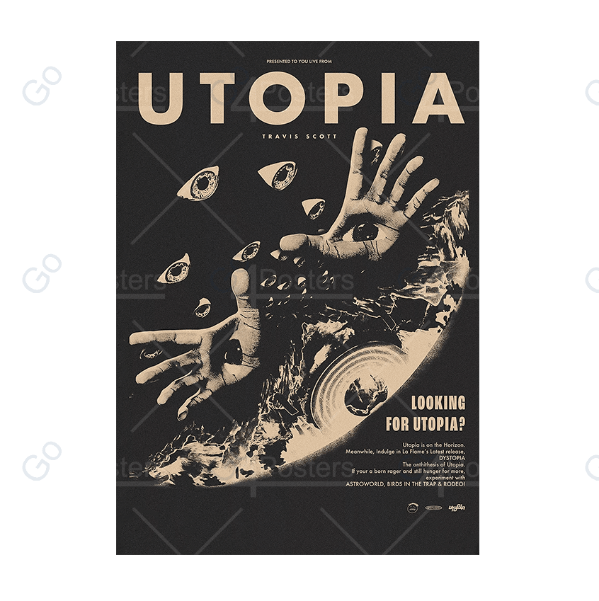 Travis Scott - UTOPIA - Poster - Go4Posters
