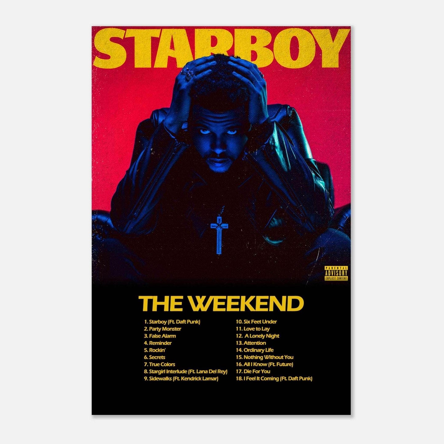 Starboy The Weeknd - Go4Posters