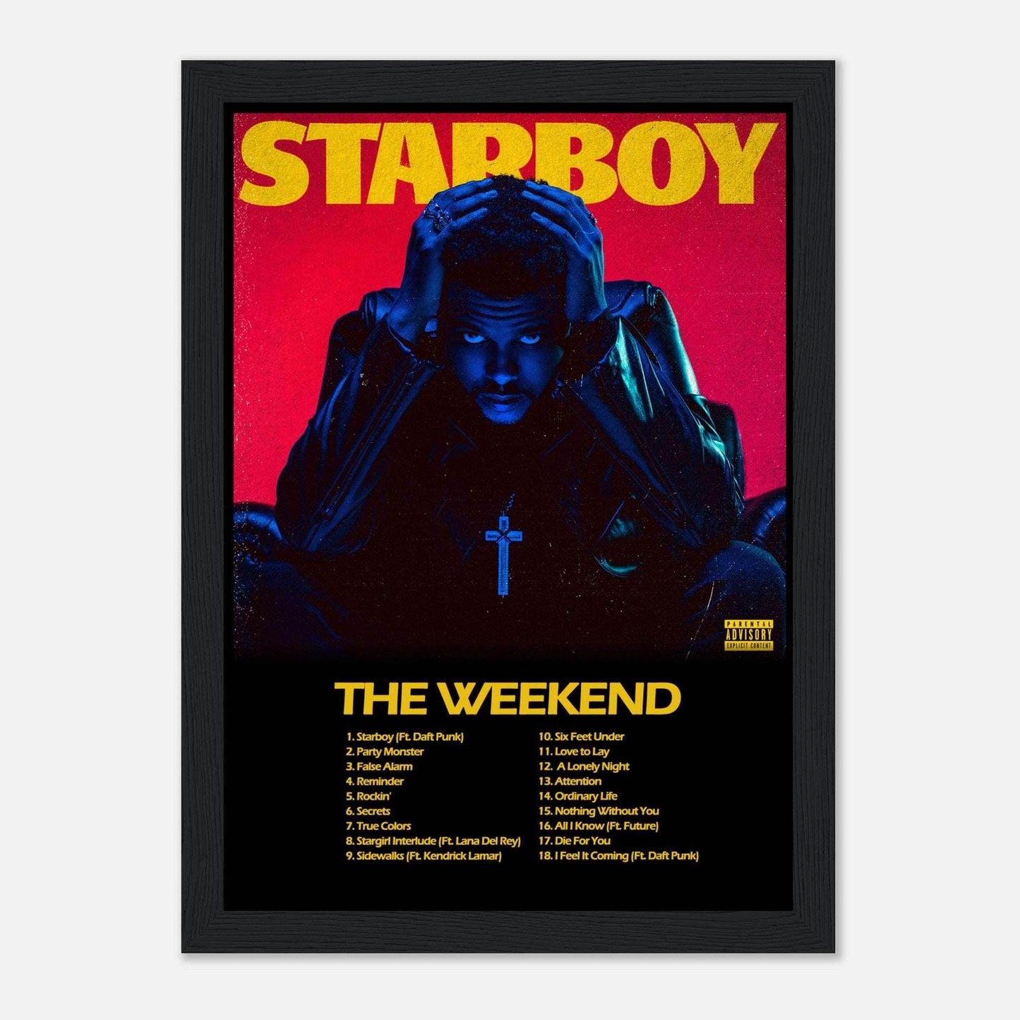 Starboy The Weeknd - Go4Posters