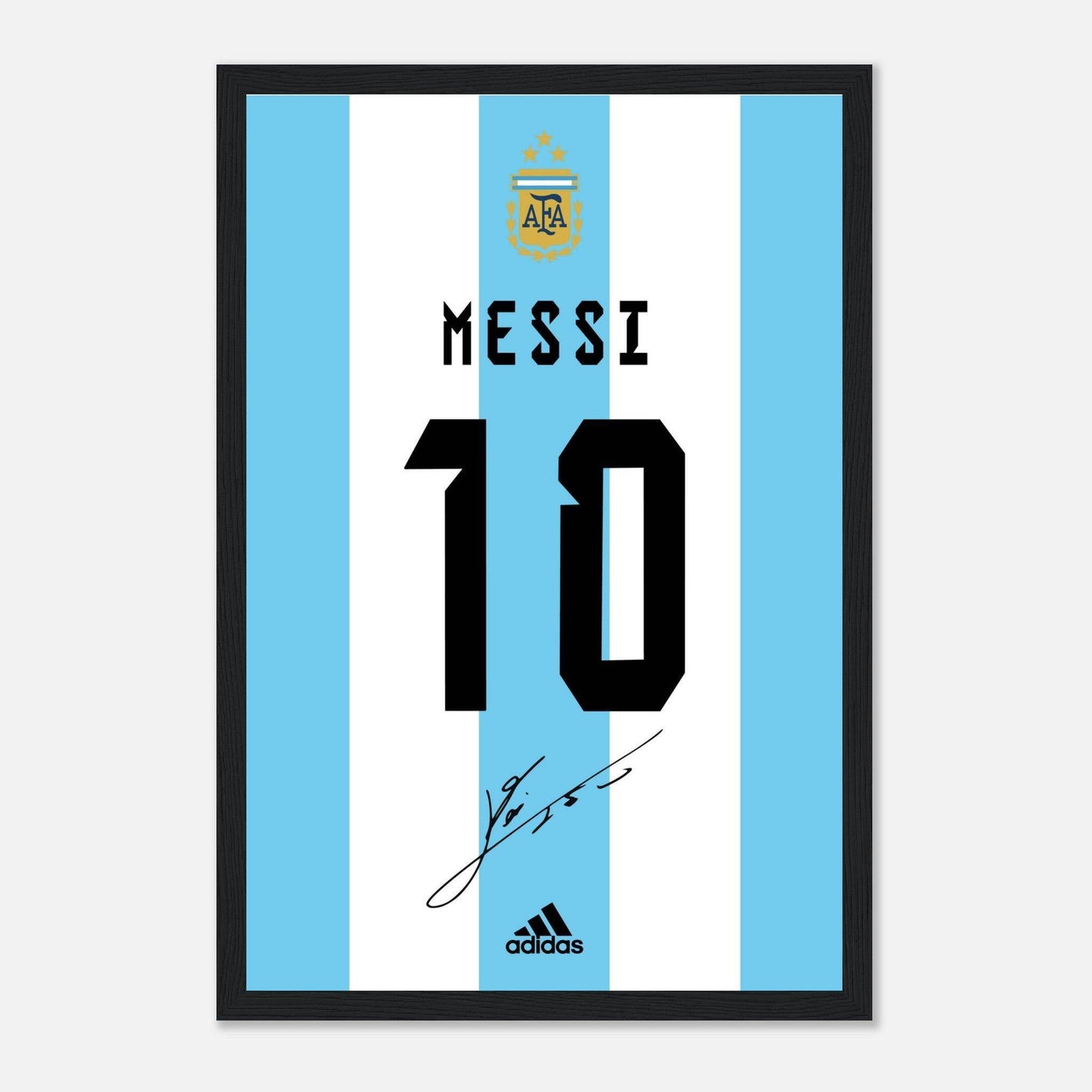 Lionel Messi Jersey Art, Argentina - Go4Posters