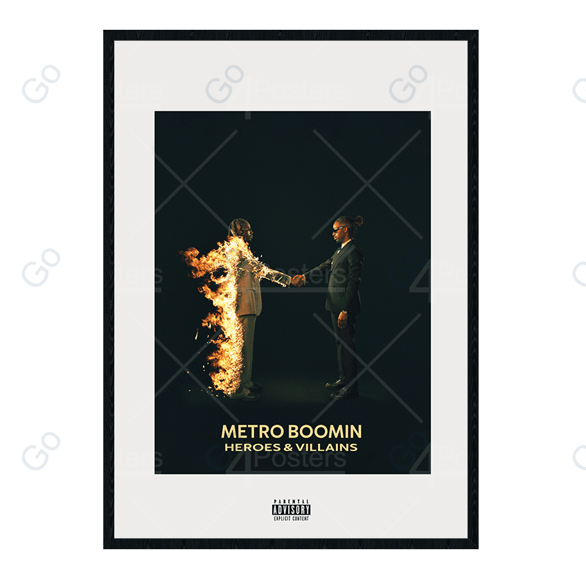 Metro Boomin - Heroes & Villains Poster - Go4Posters