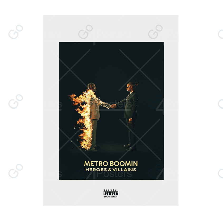 Metro Boomin - Heroes & Villains Poster - Go4Posters