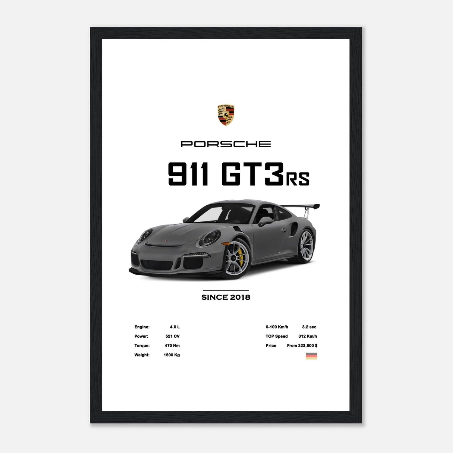 Porsche 911 GT3 RS - Go4Posters