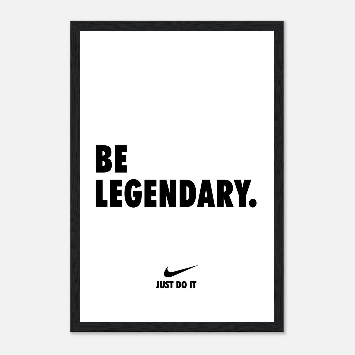 BE LEGENDARY. White Edition