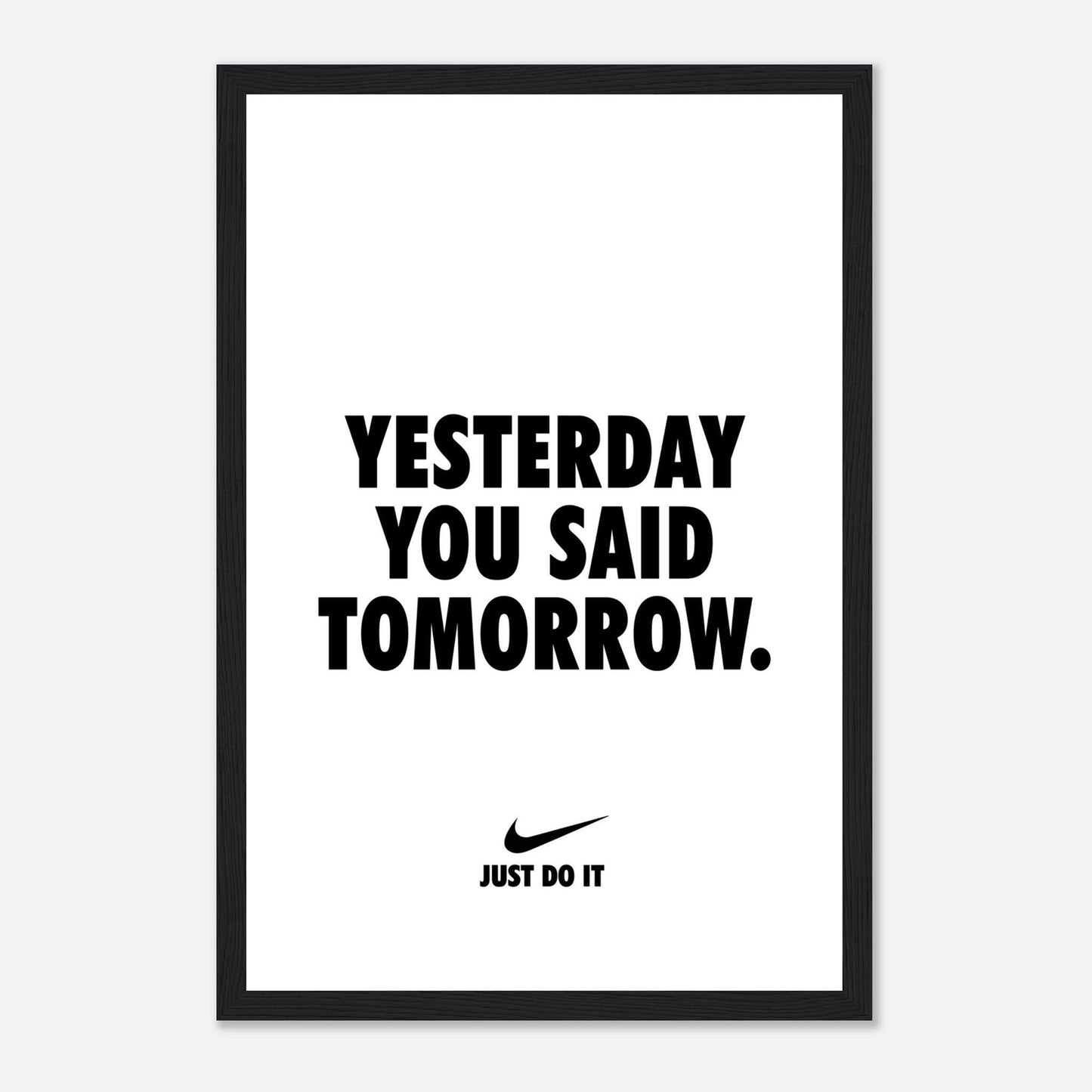 YESTERDAY YOU SAID TOMORROW. White Edition