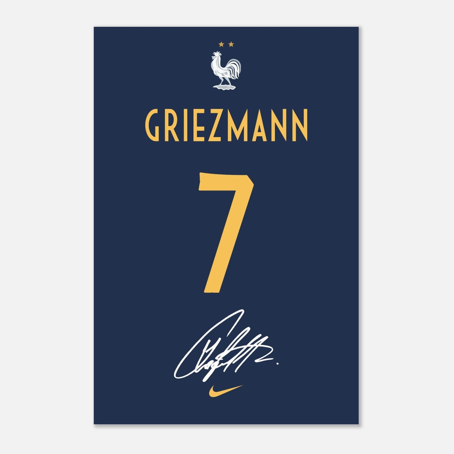 Antoine Griezmann Jersey Art, France