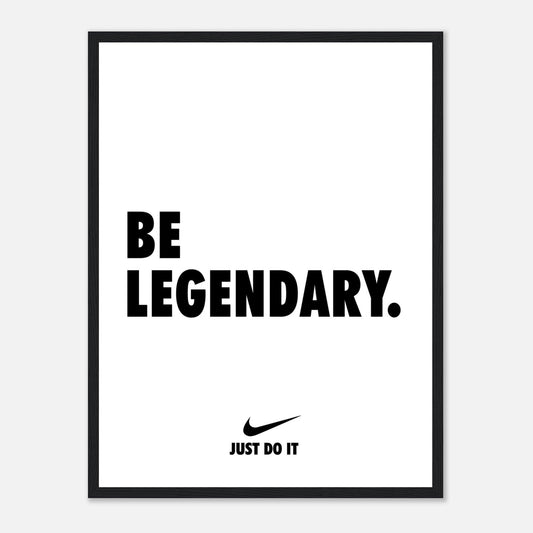 BE LEGENDARY. White Edition